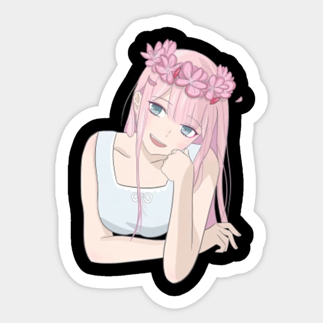 Darling In The Franxx Sticker by beataamberd7